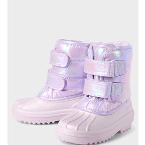 The Children's Place Iridescent Purple Kids Boots